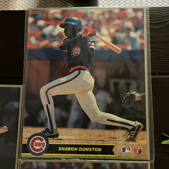 CMC Major League Baseball Action Photos Series No 2 Chicago Cubs 5 photos - Picture 5 of 9